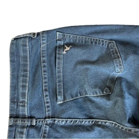 Beija a Flor stretch Kelly pod cotton pull on leggings jeans back pockets 28 - Picture 3 of 10